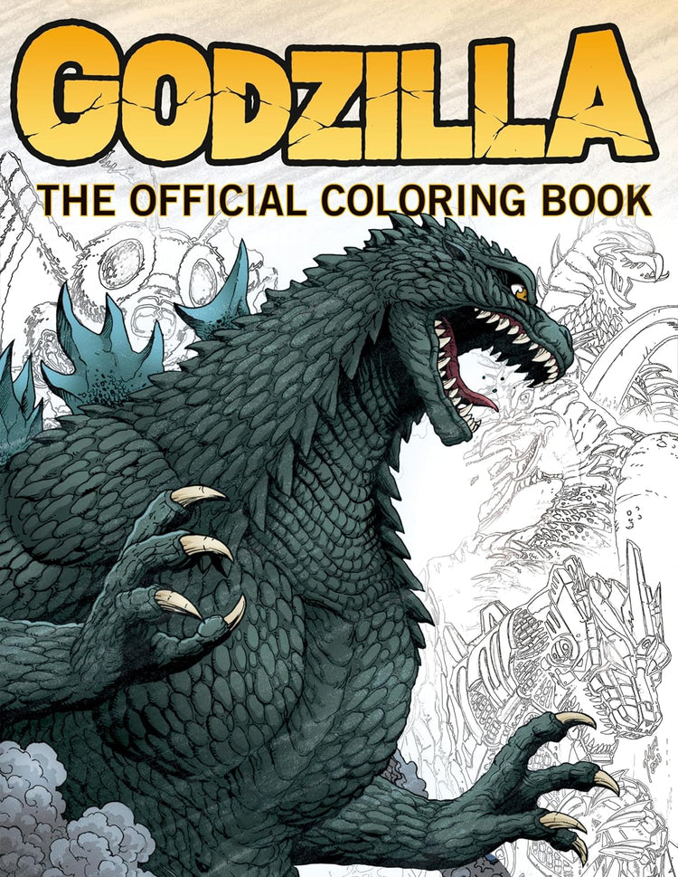 Godzilla: The Official Colouring Book