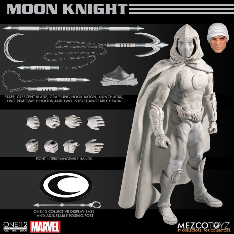 Moon Knight Mezco One:12 Collective Figure