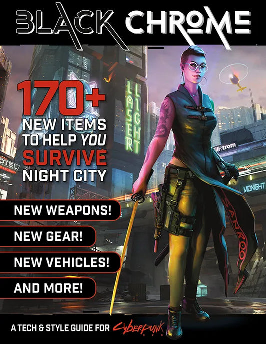 Cyberpunk RED: Black Chrome - A Tech & Style Guide for Cyberpunk RED