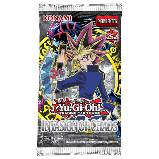 Yu-Gi-Oh! Invasion of Chaos - 25th Anniversary Reprint - Booster Pack