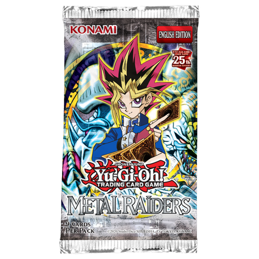 Yu-Gi-Oh! Metal Raiders - 25th Anniversary Reprint - Booster Pack