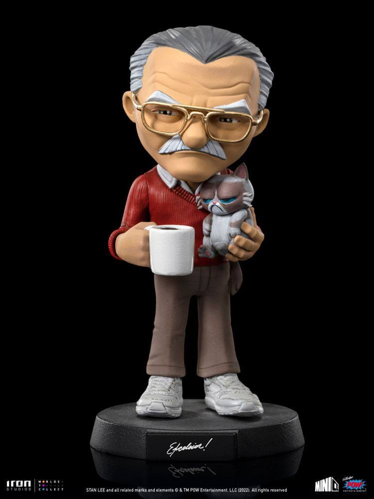 Minico: Stan Lee with Grumpy Cat PVC Statue