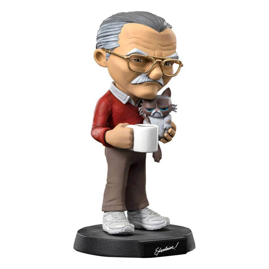 Minico: Stan Lee with Grumpy Cat PVC Statue