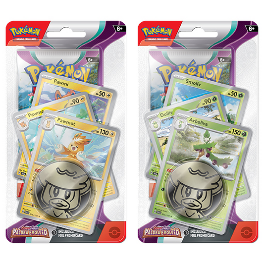 Pokémon TCG: Scarlet and Violet - Paldea Evolved Premium Checklane Blister