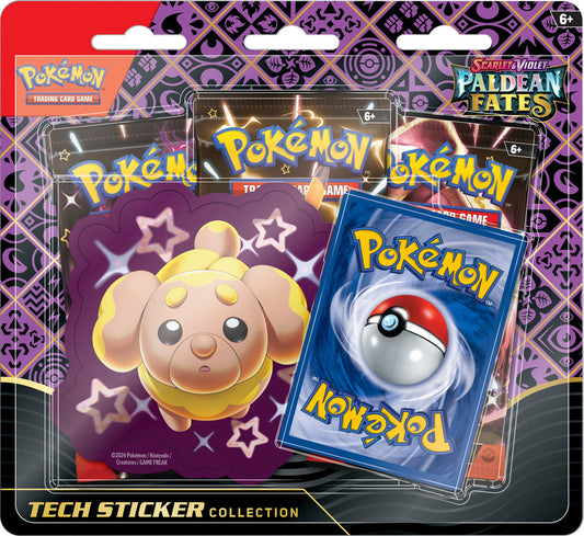 Pokémon TCG: Scarlet & Violet - Paldean Fates Tech Sticker Collection