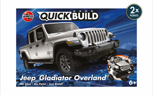 Jeep Gladiator Overland (Airfix Quickbuild Model Kit)