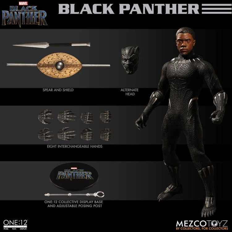 Black Panther Mezco One:12 Collective Figure