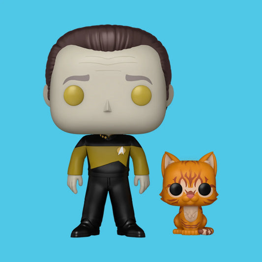 Data and Spot (Star Trek: The Next Generation) Pop! Figure