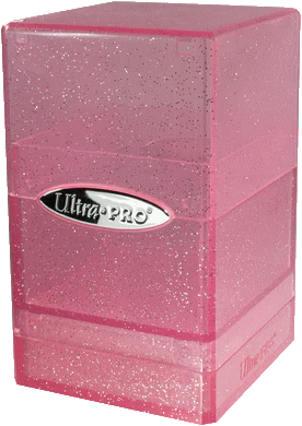 Ultra Pro: Satin Tower Deck Box - Glitter Pink