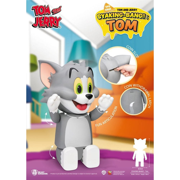 Syaking-Bang!! Tom (Tom & Jerry) Piggybank