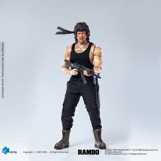 Rambo (First Blood: Part II) Hiya Toys 6' Figure