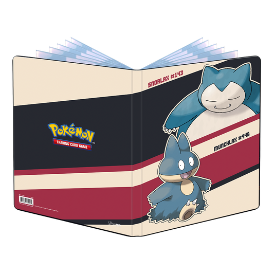 Ultra Pro Pokémon Snorlax and Munchlax 9-Pocket Portfolio