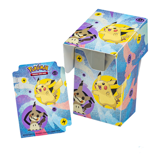 Ultra Pro Pokémon Pikachu and Mimikyu Deck Box