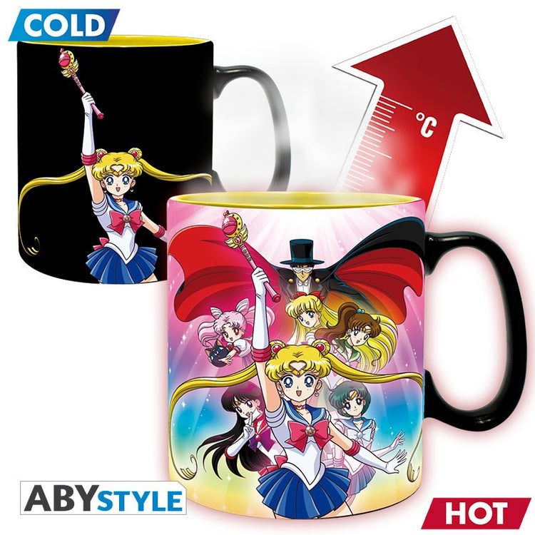 Sailor Moon: Group Heat Change Mug