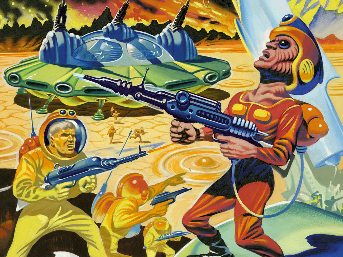 Rayguns and Rocketships: Vintage Science Fiction Book Cover Art ...