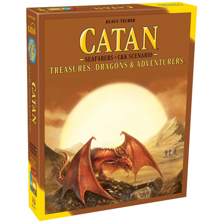 Catan: Treasures, Dragons & Adventurers (Seafarers + Cities & Knights Scenario)