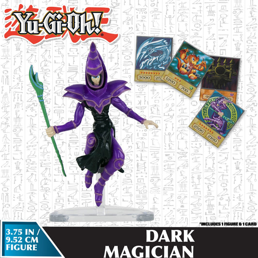 Dark Magician - Yu-Gi-Oh! 3.75' Action Figure by Super Impulse
