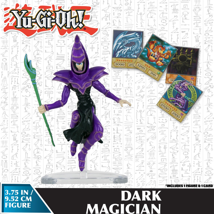 Dark Magician - Yu-Gi-Oh! 3.75" Action Figure by Super Impulse