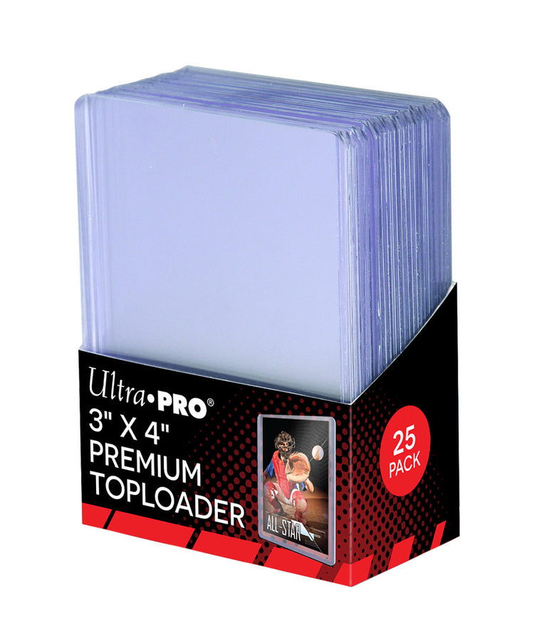 Ultra Pro 3" X 4" Ultra Clear Premium Toploader (25ct)