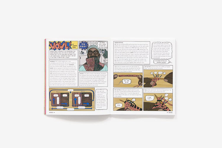 Knitstrips: The World’s First Comic-Strip Knitting Book