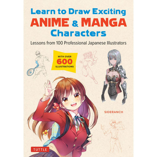 Learn to Draw Exciting Anime & Manga Characters