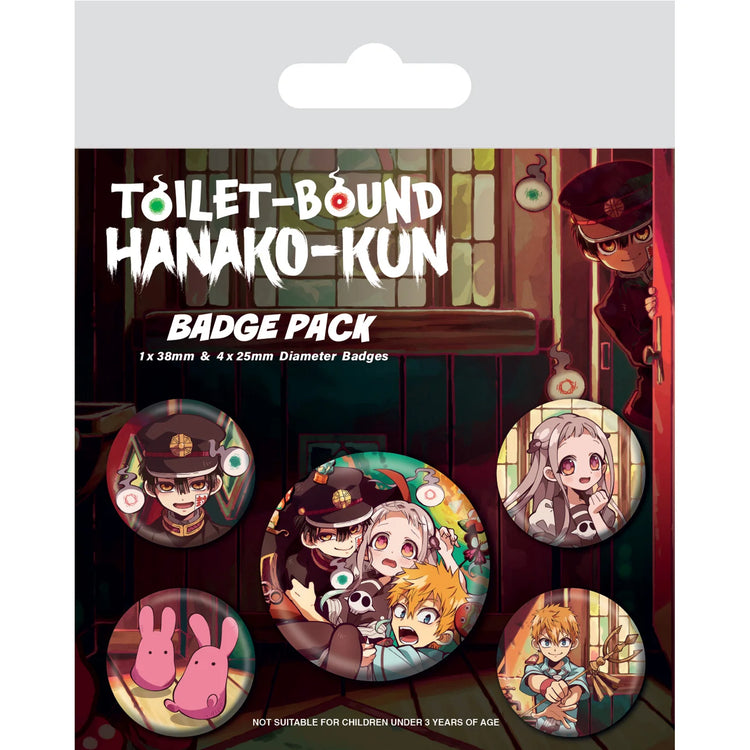 Toilet-bound Hanako-kun Badge Pack