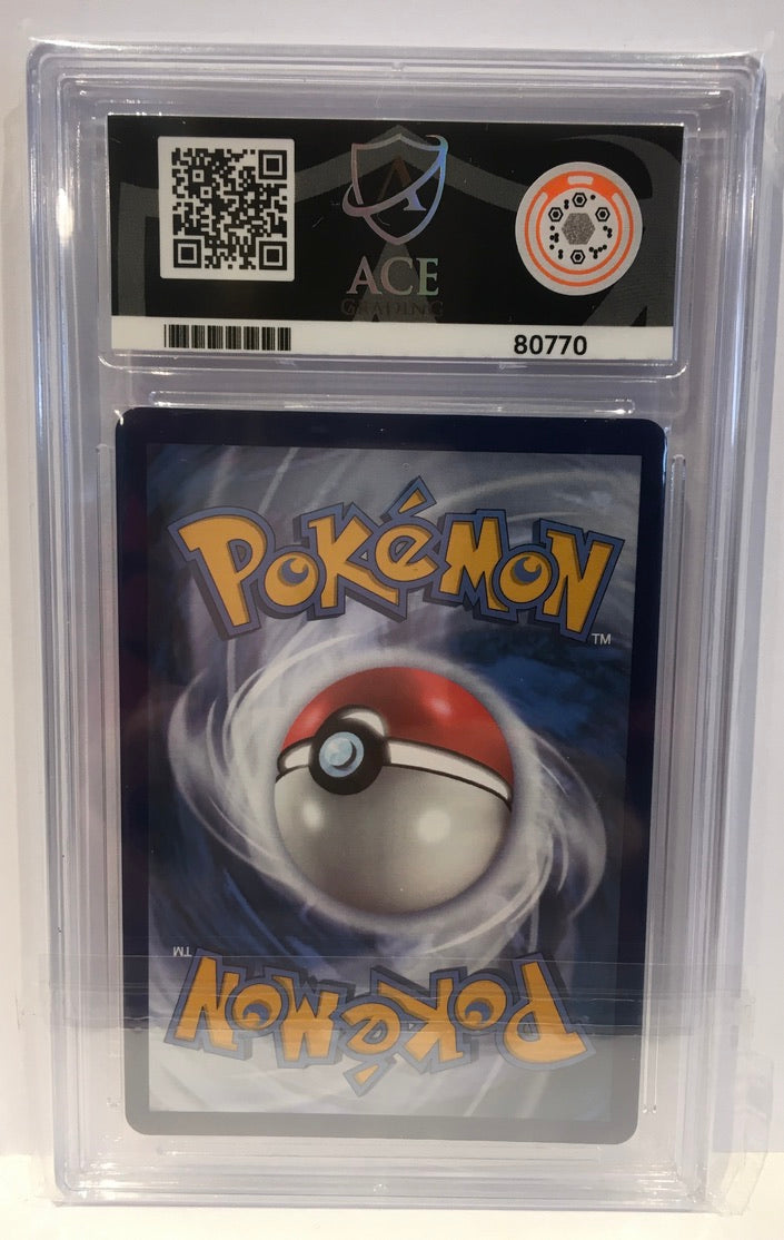 Pokémon TCG: Professor's Research (Pokémon GO 078/078) - Ace Graded 8 (NM-MT)