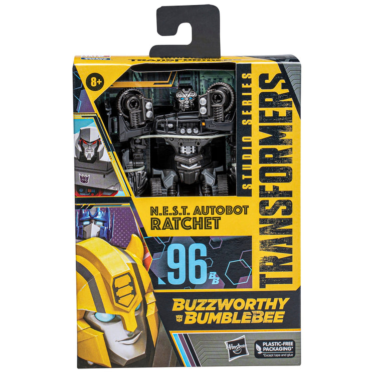 Transformers Studio Series: N.E.S.T. Ratchet (Buzzworthy Bumblebee) No. 96BB - Deluxe Class