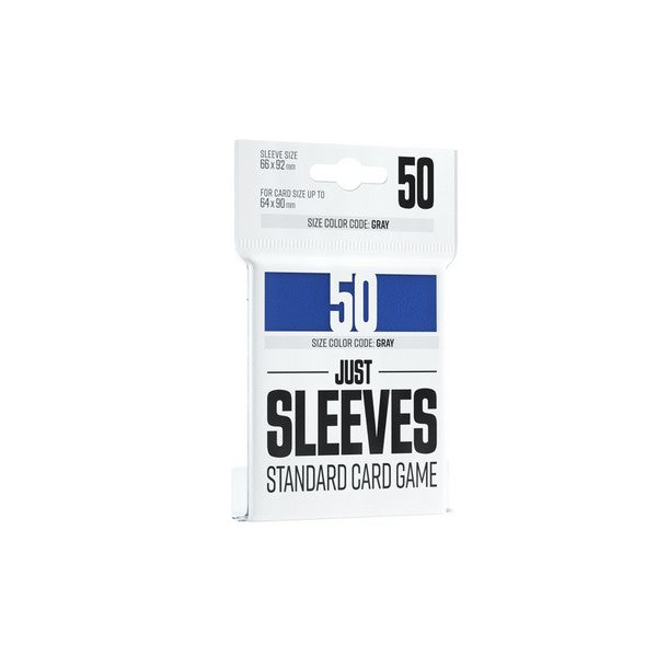 Gamegenic Just Sleeves: Standard Card Game Size - Blue (50)