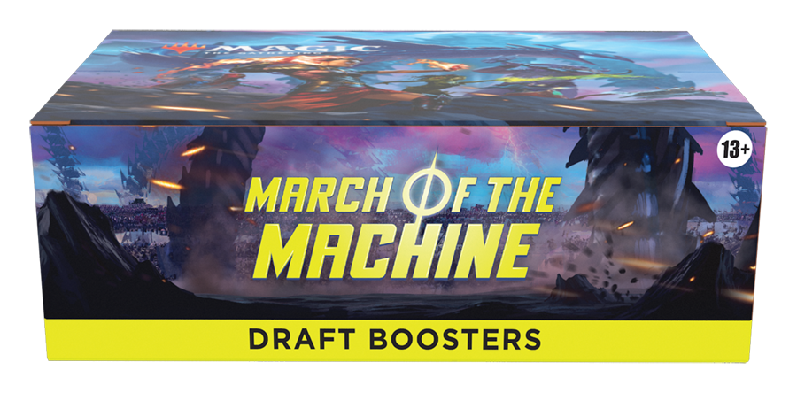 Magic: The Gathering March of the Machine Draft Booster Box Raygun Comics Magic: The Gathering March of the Machine Draft Booster Box Raygun Comics