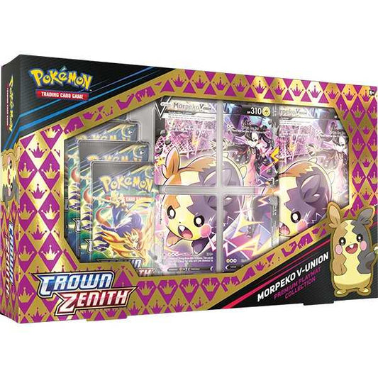 Pokémon TCG: Crown Zenith Morpeko V-Union Premium Playmat Collection
