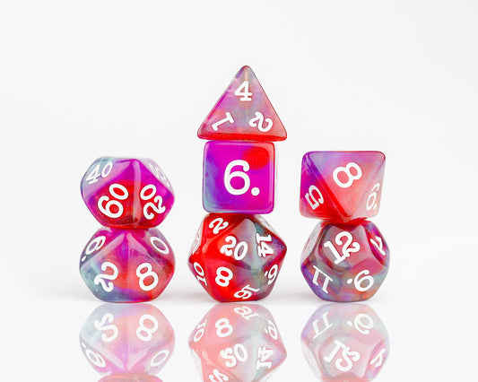 Sirius Dice: Dragonfruit Poly Set