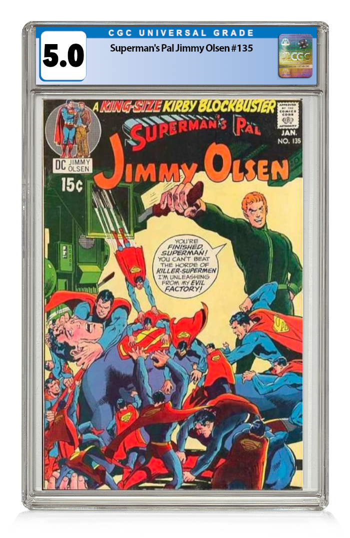 Superman's Pal Jimmy Olsen #135 CGC 5.0