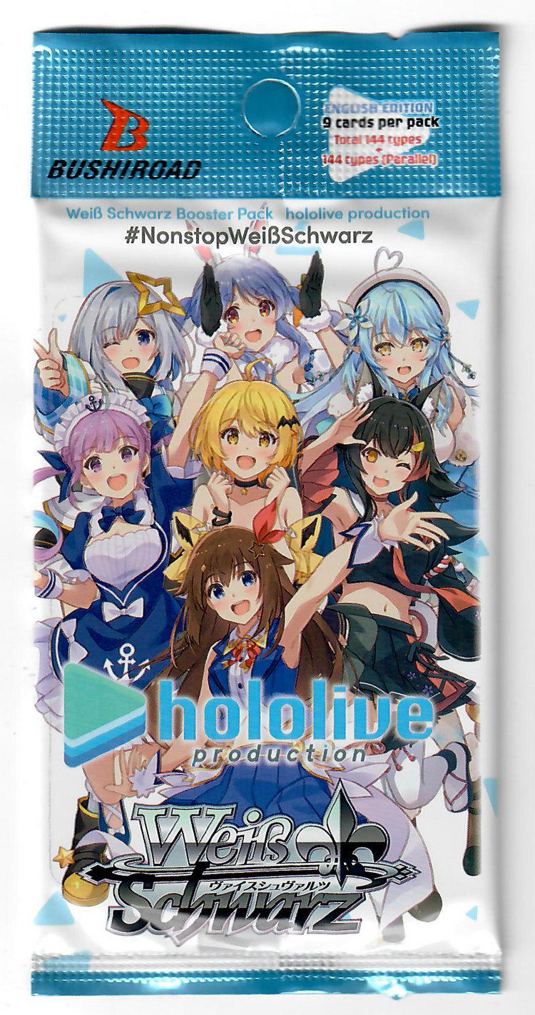 Weiß Schwarz Hololive Production Booster Pack (English)