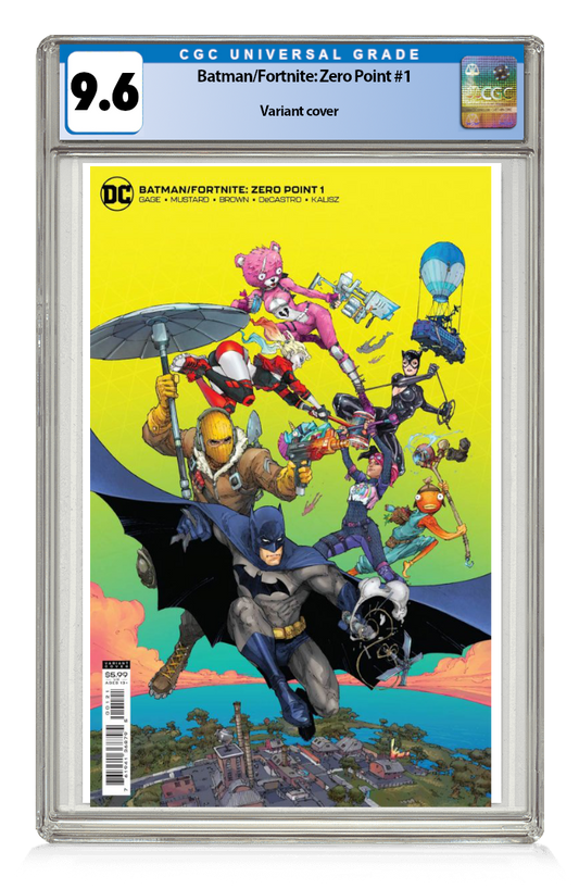 Batman/Fortnite: Zero Point #1 Variant Cover CGC 9.6