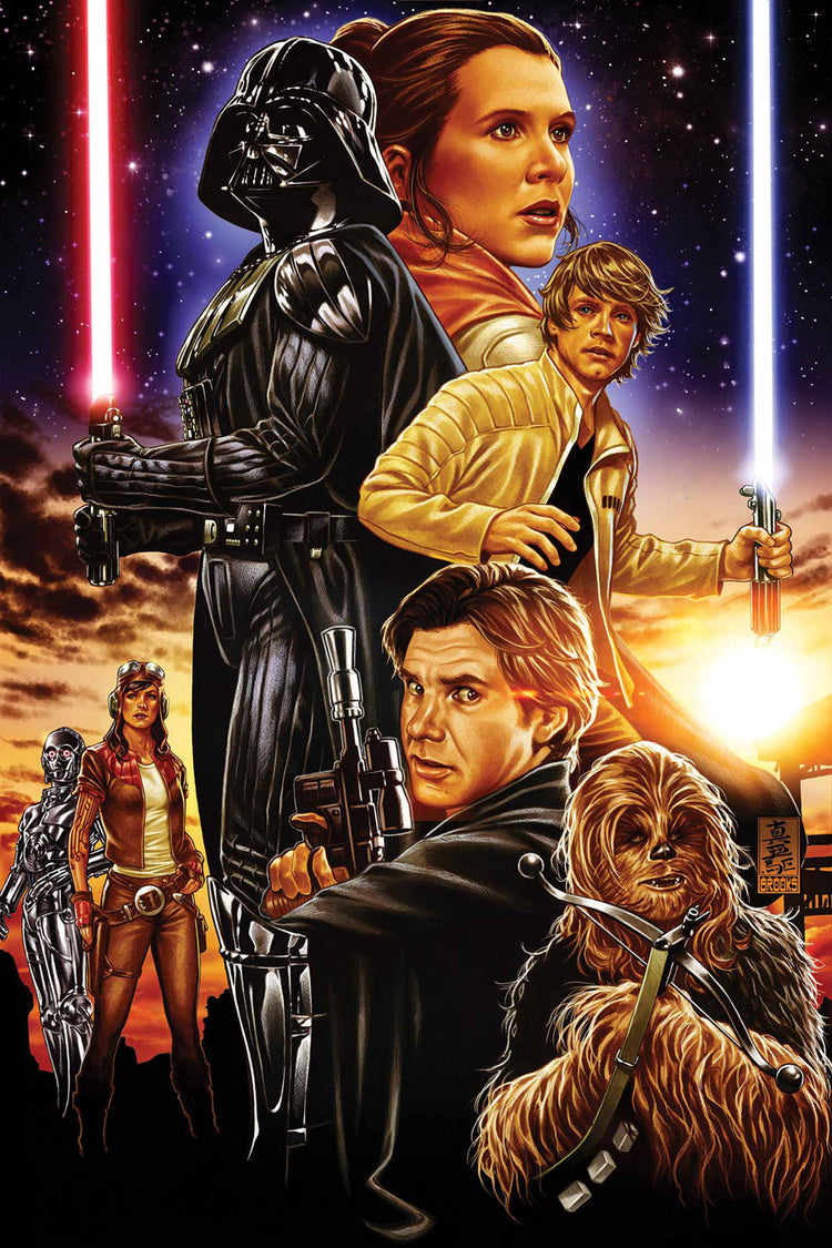 Star Wars by Jason Aaron Omnibus Edition (Mark Brooks Direct Market Variant Cover)