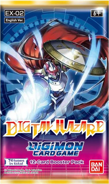 Digimon Card Game: Digital Hazard (EX-02) Booster Pack