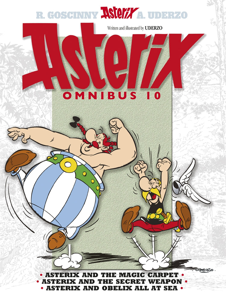 Asterix Omnibus Vol. 10: Asterix and The Magic Carpet, Asterix and The Secret Weapon, Asterix and Obelix All At Sea