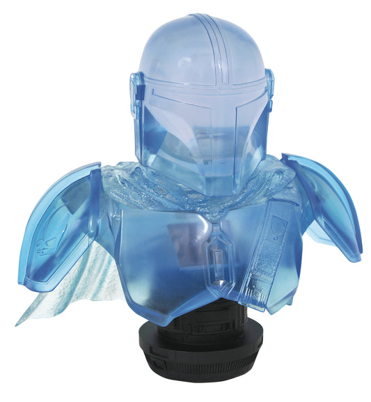 The Mandalorian (Hologram) L3D Light Feature 1/2 Scale Resin Bust (SDCC 2021)