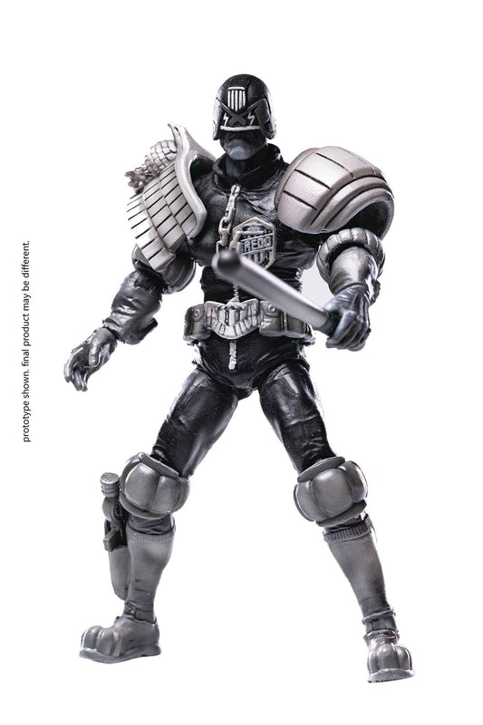 Judge Dredd (Black & White) Exquisite Mini 1/18 Scale Action Figure