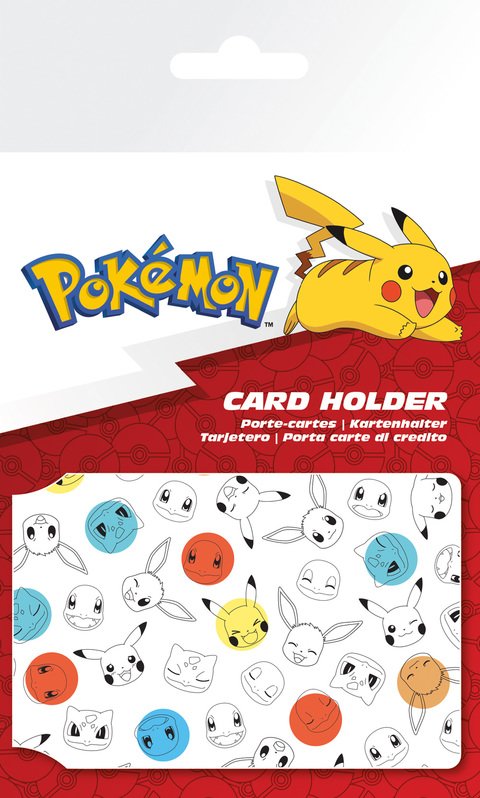 Pokémon: Face Pattern Card Holder