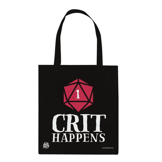 Dungeons & Dragons: Crit Happens Tote Bag