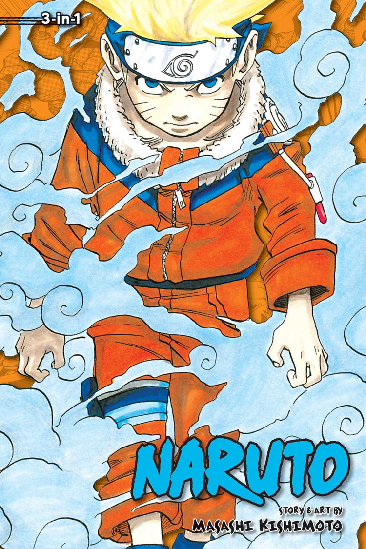 Naruto (3-in-1 Edition) Vol. 1 (Vol. 1-2-3)