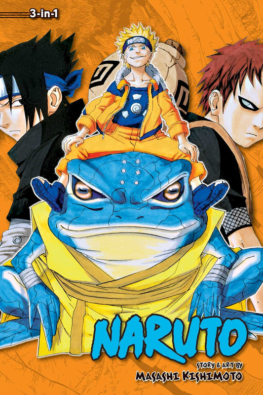 Naruto (3-in-1 Edition) Vol. 5 (Vol. 13-14-15)