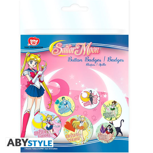 Sailor Moon Badge Pack