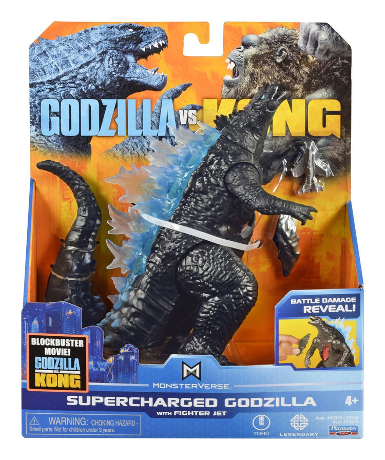 Monsterverse Godzilla vs. Kong: Supercharged Godzilla 6" Figure