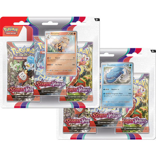 Pokémon TCG: Scarlet & Violet (Base Set) Booster 3-Pack - Dondozo